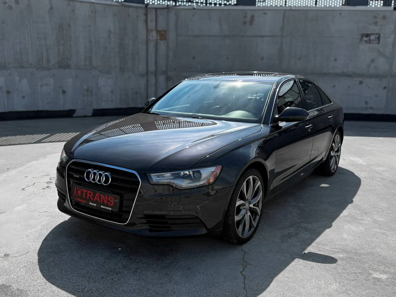 Audi A6 2015 з парку оренди KTrans