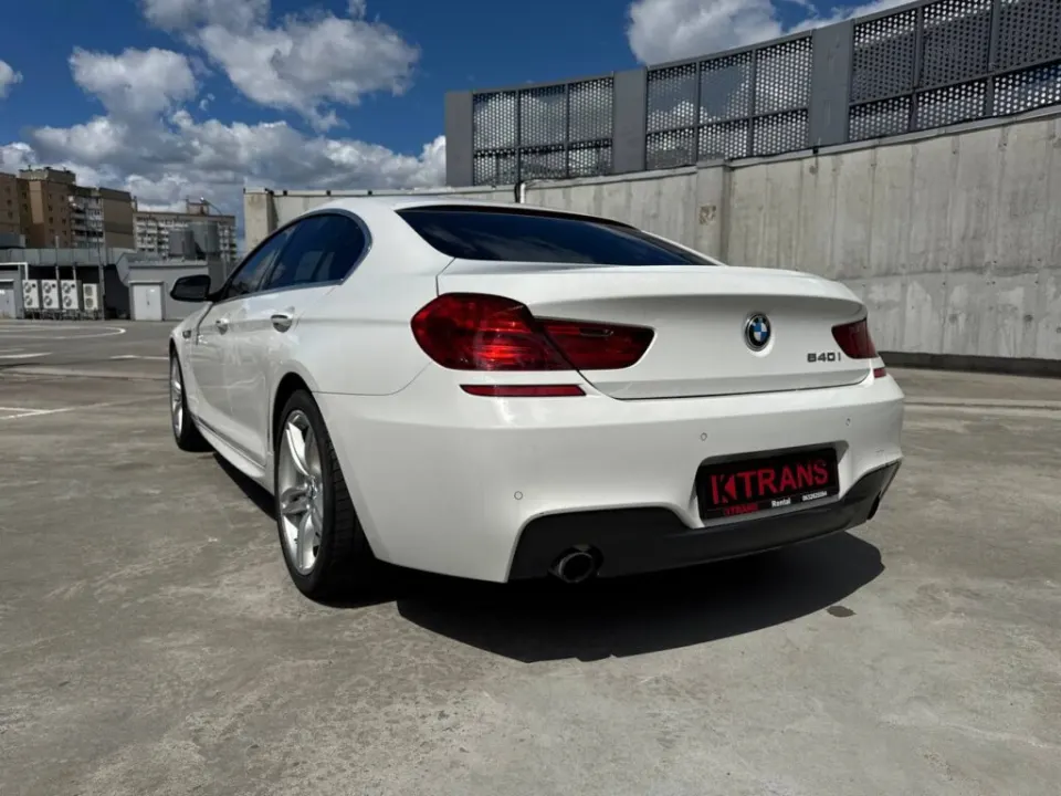 BMW 640 2012 from the KTrans rental fleet
