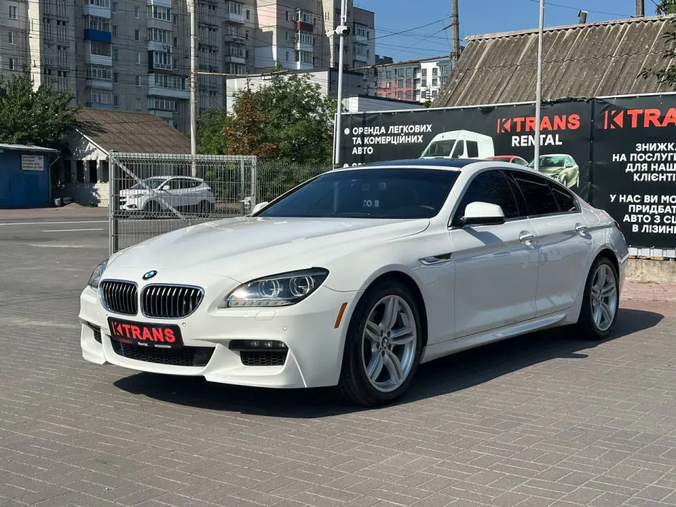 BMW 640i 2012 з парку оренди KTrans