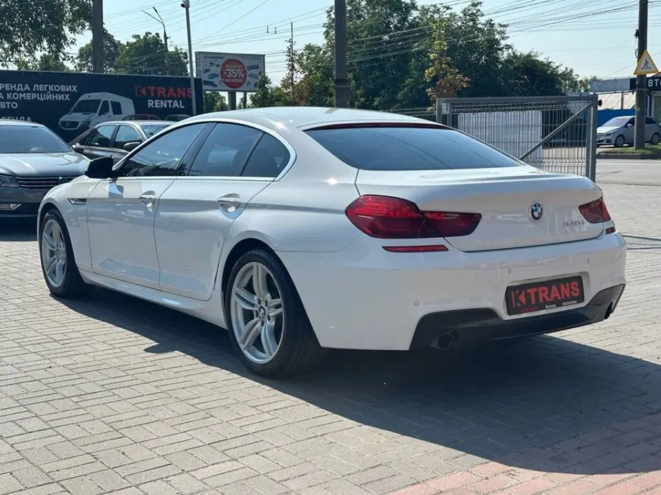 BMW 640i 2012 з парку оренди KTrans