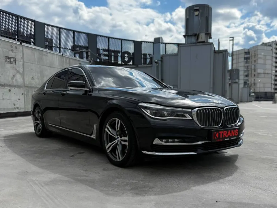 BMW 740d 2016 з парку оренди KTrans