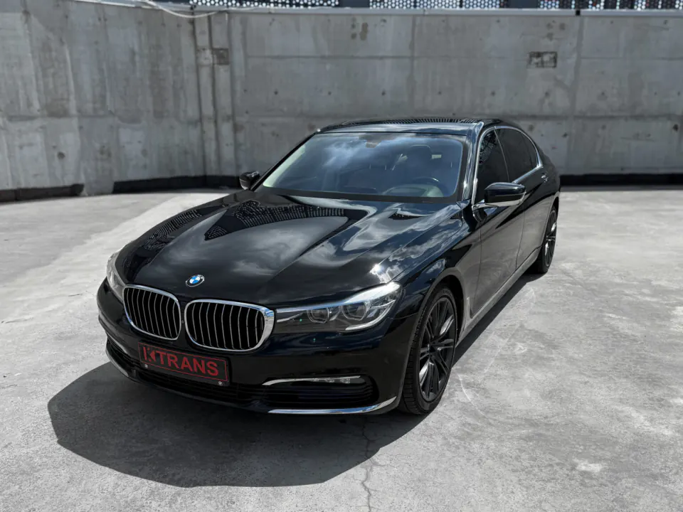BMW 740l 2016 з парку оренди KTrans