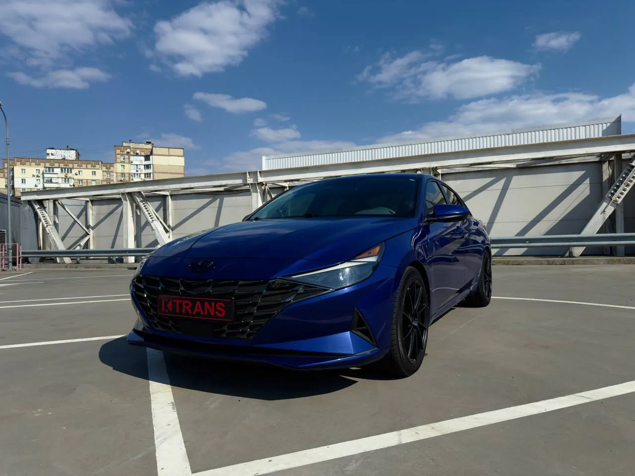 Hyundai Elantra 2021 з парку оренди KTrans