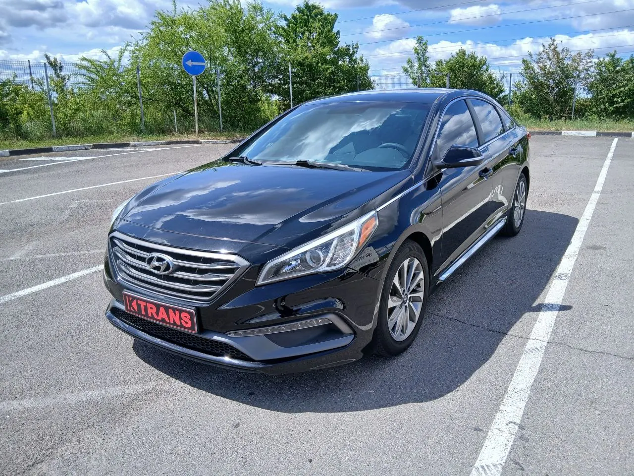 Hyundai Sonata 2016 з парку оренди KTrans