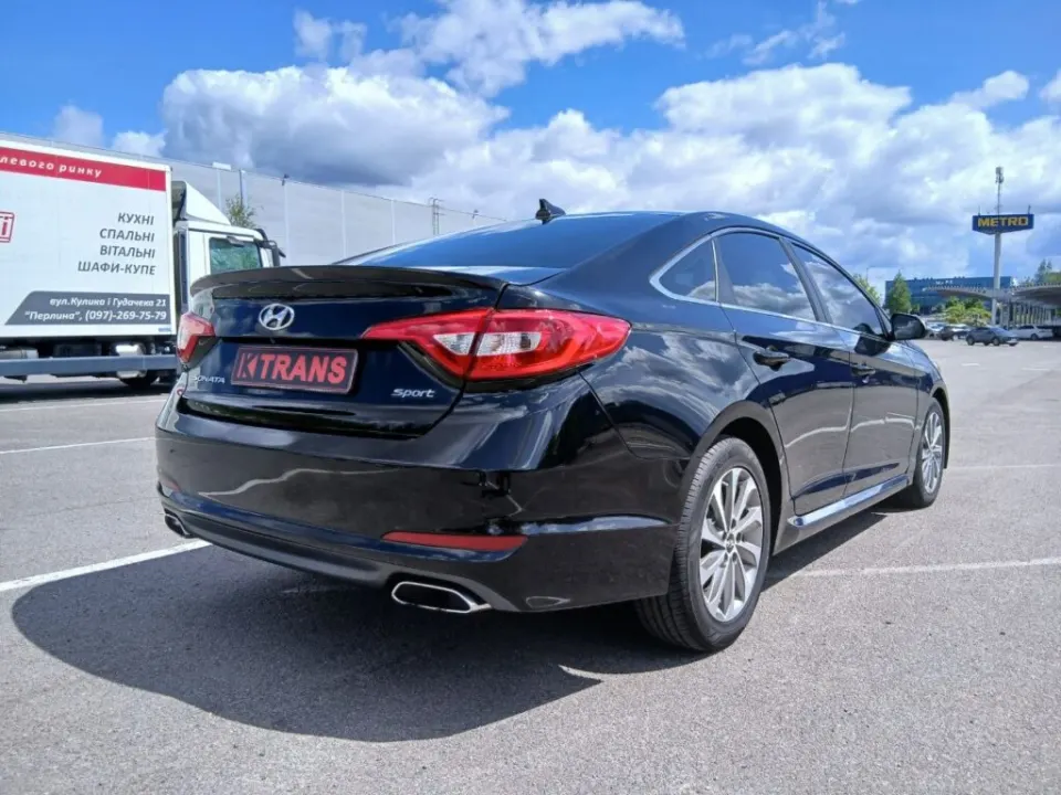 Hyundai Sonata 2016 з парку оренди KTrans