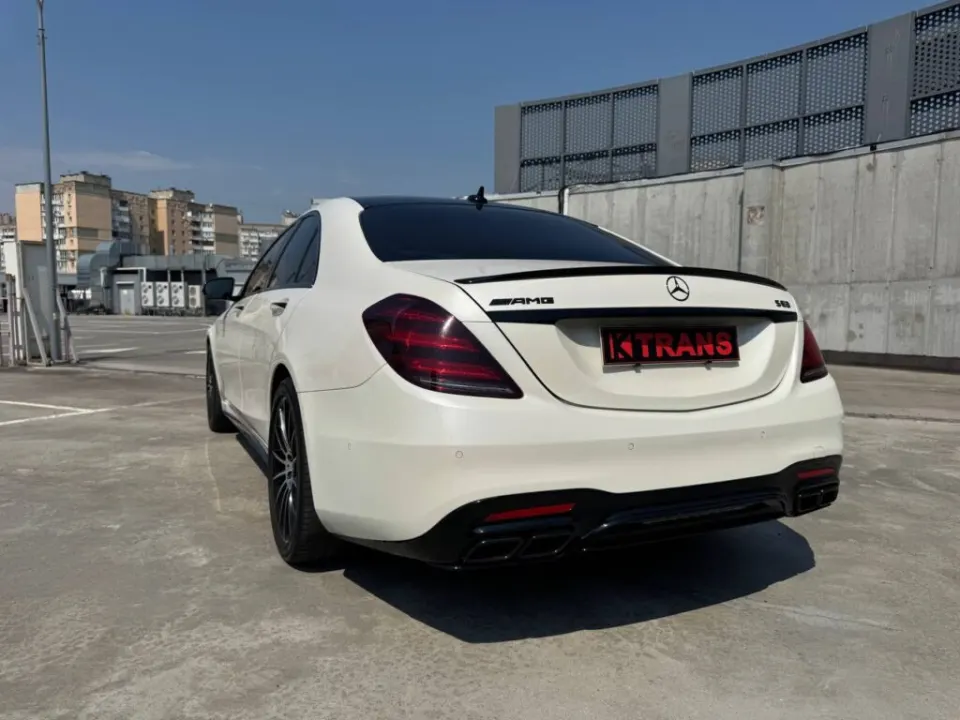Mercedes-Benz S400 hybrid 2015 з парку оренди KTrans