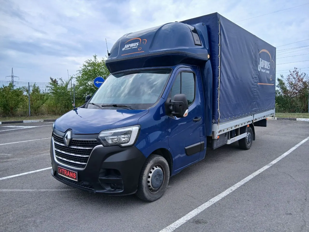 Renault Master 2020 з парку оренди KTrans