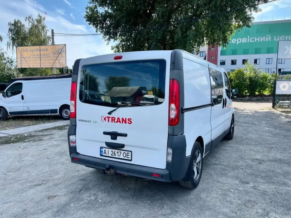 Renault Trafic з парку оренди KTrans